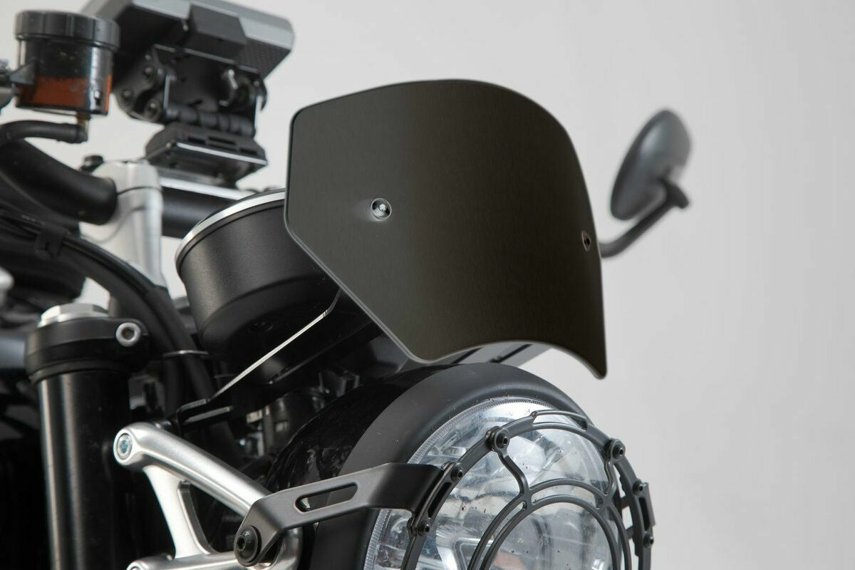 SW-MOTECH ウィンドスクリーン ブラック Triumph Speed Twin 1200 (18