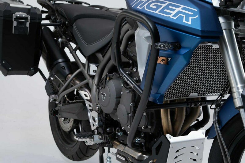 SW-MOTECH クラッシュバー ブラック Triumph Tiger 800 XC/XR / Tiger 1200 XR/XC | SBL.11.553.10001/B_1