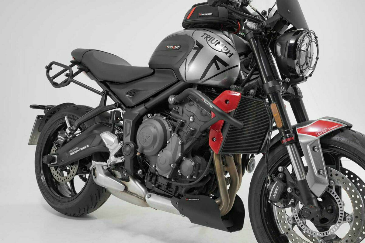 SW-MOTECH クラッシュバー ブラック Triumph Trident 660 (21-) | SBL