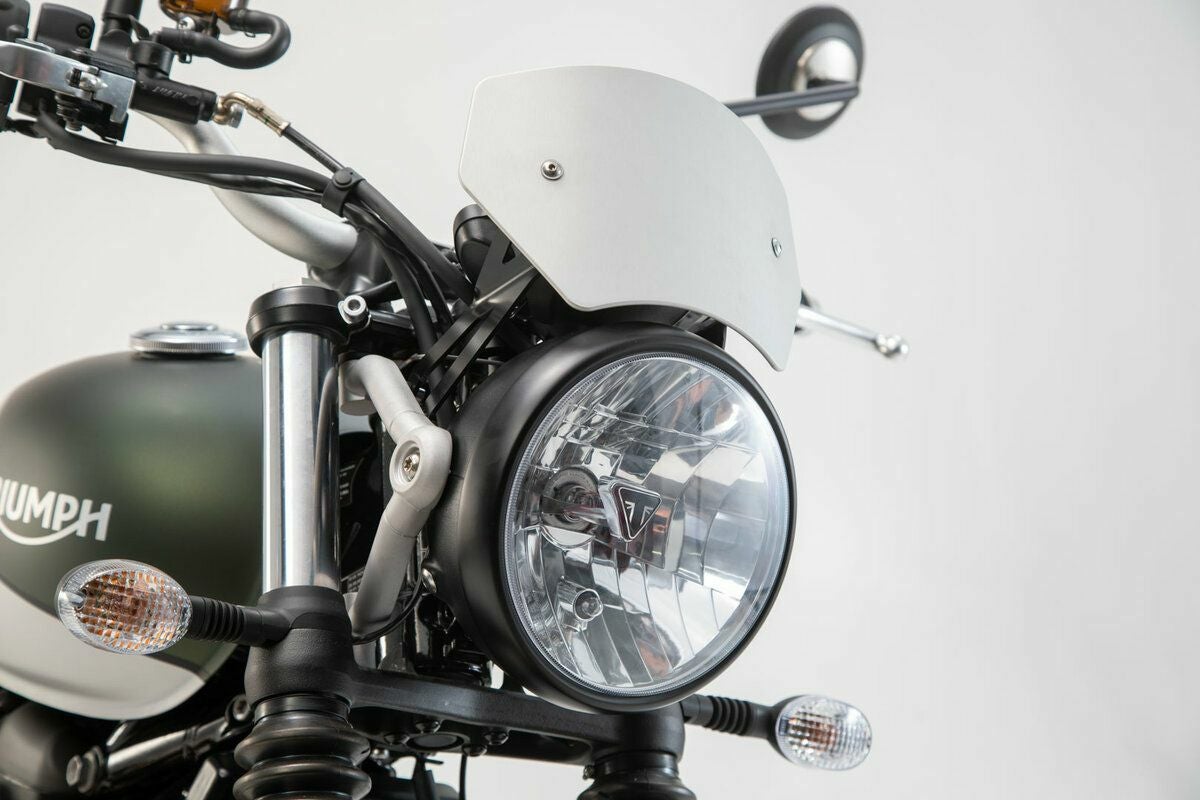 SW-MOTECH ウィンドスクリーン シルバー Triumph ストリートスクラン SW-MOTECH ウィンドスクリーン シルバー Triumph ストリートスクラン