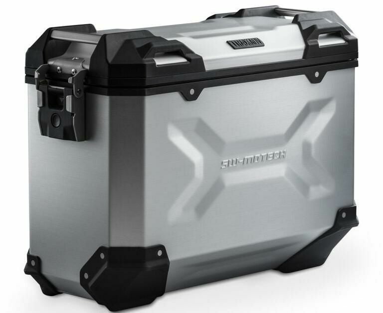 SW-MOTECH アルミサイドケース TRAX ADV L (45 L) 右側用 シルバー SW