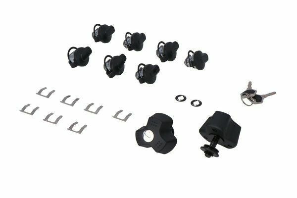 SW-MOTECH TRAX ロックセット (キーシリンダー×7 / キー×2 / 防犯用EVOサイドキャリアロックシリンダー×2) | QLS.00.046.15100_1