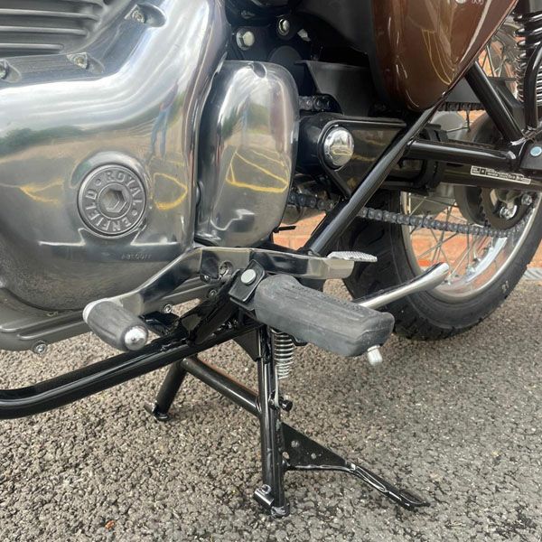 ロイヤルエンフィールド クラシック350 ブリット350 ヒール＆トゥーギアチェンジレバー クロームHitchcoks Motorcycle_1