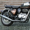 ロイヤルエンフィールドクラシック350/ブリット350 フルエキゾースト ゴールドスタースタイル クローム Hitchcoks Motorcycle_1