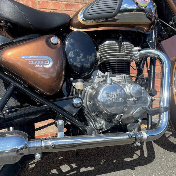 ロイヤルエンフィールドクラシック350/ブリット350 ノンキャタライザー中間パイプ ステンレス Hitchcoks Motorcycle_1