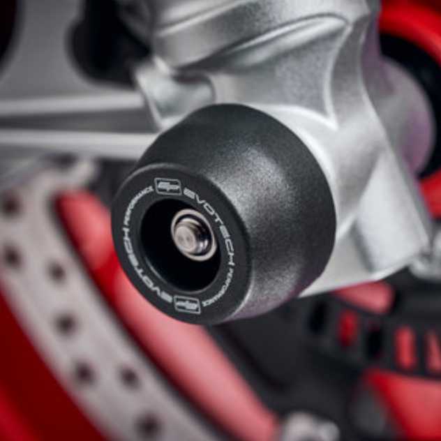 Aprilia RS660/Tuono660 (21-) アクスルスライダー(スピンドルボビン)キット Evotech Performance_1