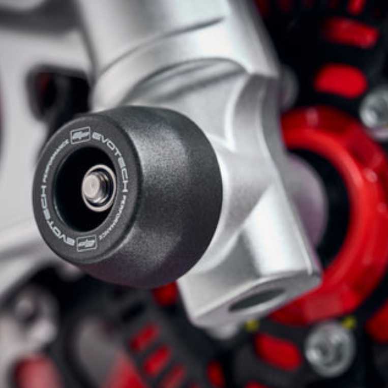 Aprilia RS660/Tuono660 (21-) アクスルスライダー(スピンドルボビン)キット Evotech Performance_2
