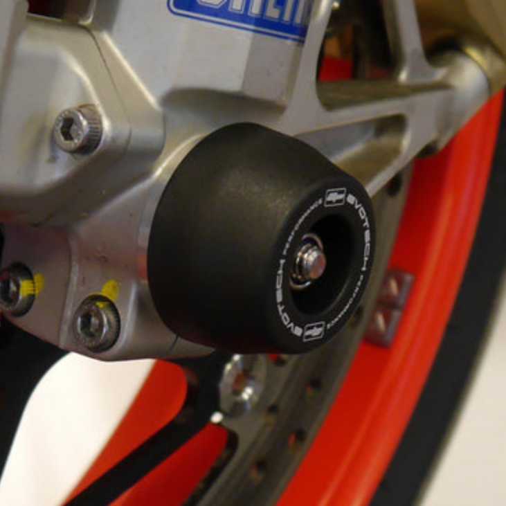 Aprilia RSV4 / Tuono V4 アクスルスライダー(スピンドルボビン)キット Evotech Performance_3