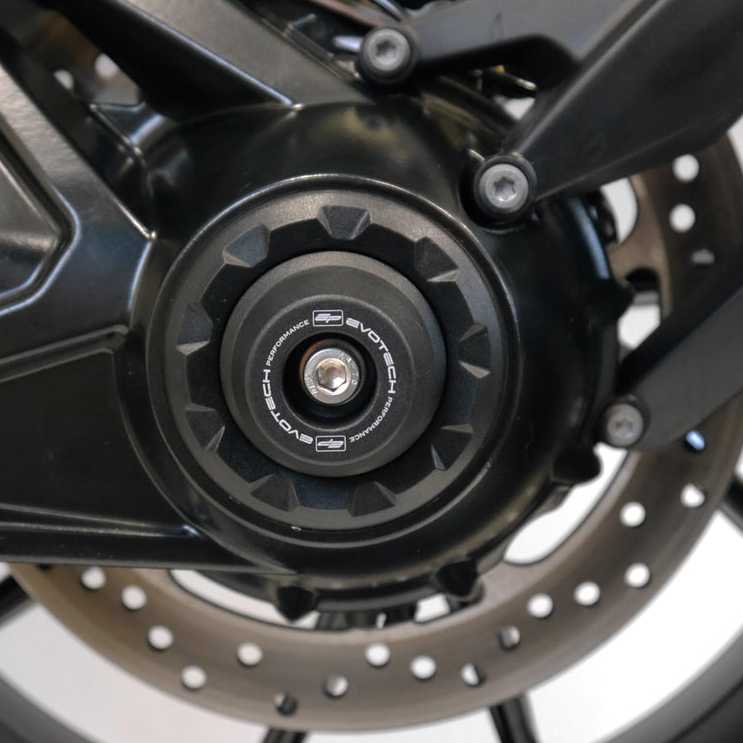 BMW R1200/1250/1300 / R nineT / R12/nineT リアアクスルスライダー(スピンドルボビン) Evotech Performance_2