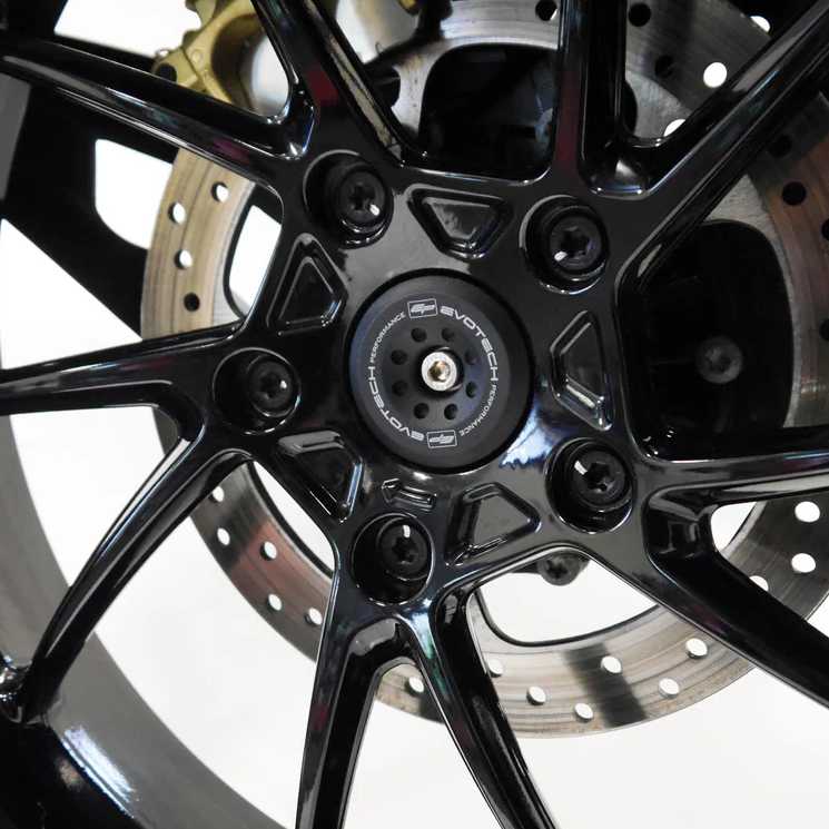 BMW R1200/1250/1300 / R nineT / R12/nineT リアアクスルスライダー(スピンドルボビン) Evotech Performance_4