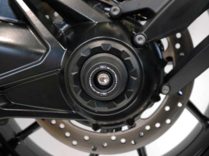 BMW R1200R/RS / R1250R/RS アクスルスライダー(スピンドルボビン)キット Evotech Performance_5