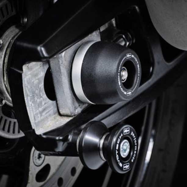 BMW F900R/XR / S1000XR/M1000XR リアアクスルスライダー(スピンドルボビン) Evotech Performance_1