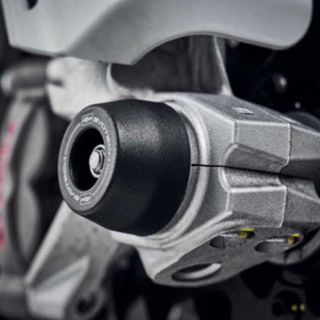 Ducati デザートX (22-) アクスルスライダー(スピンドルボビン)キット Evotech Performance_9