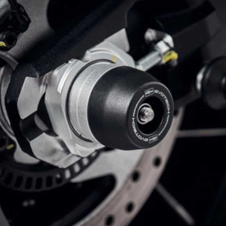 Ducati デザートX (22-) リアアクスルスライダー(スピンドルボビン) Evotech Performance_5