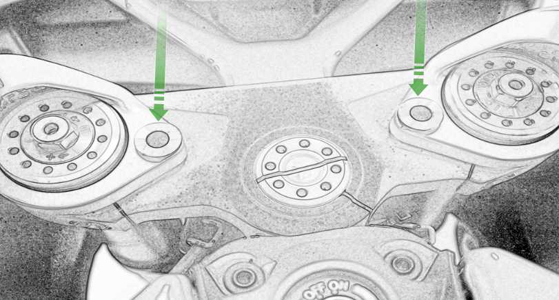 Ducati スーパースポーツ 939/950 トップヨーク装着型Quad Lock対応スマートフォンマウント Evotech Performance_2