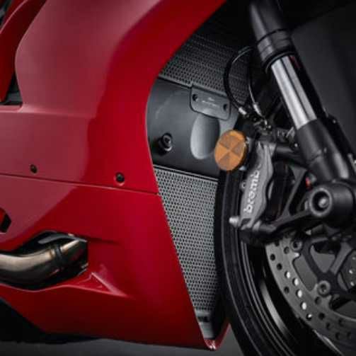 Ducati パニガーレV2/1299/1199/899/959 ロワーラジエーターガード Evotech Performance_4
