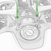 Ducati パニガーレ イグニッションスイッチカバーパネル装着型Garmin対応ナビマウント Evotech Performance_2