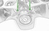 Ducati パニガーレ イグニッションスイッチカバーパネル装着型TomTom対応ナビマウント Evotech Performance_2