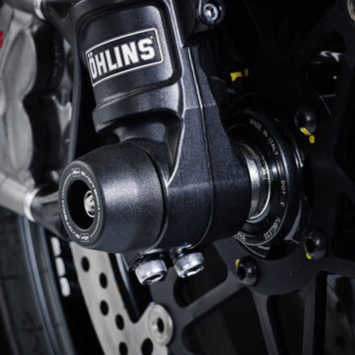 DUCATI ハイパーモタード/モンスター等 フロントアクスルスライダー(スピンドルボビン) Evotech Performance_4