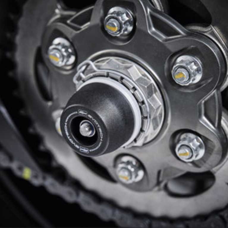 Ducati モンスター1200 (13-21) アクスルスライダー(スピンドルボビン)キット Evotech Performance_7