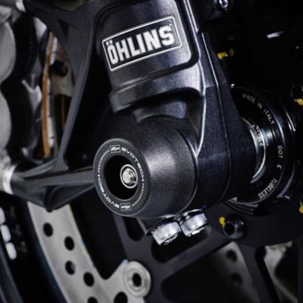 Evotech Performance フロントアクスルスライダー(スピンドルボビン) Ducati モンスター1200_1