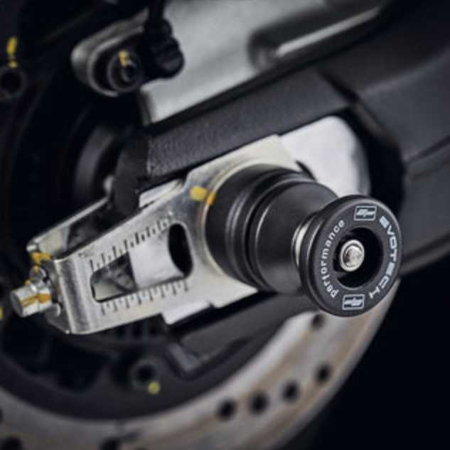 DUCATI スクランブラーシリーズ/モンスター797 リアスピンドルパッドドックスタンドボビン Evotech Performance_1