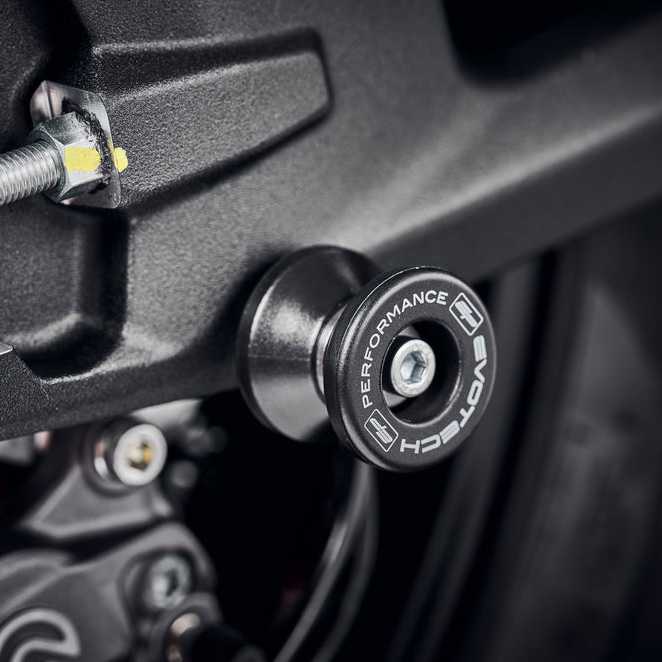 Ducati モンスター/パニガーレ/ストリートファイター V2 パッドドックスタンドボビン Evotech Performance_1