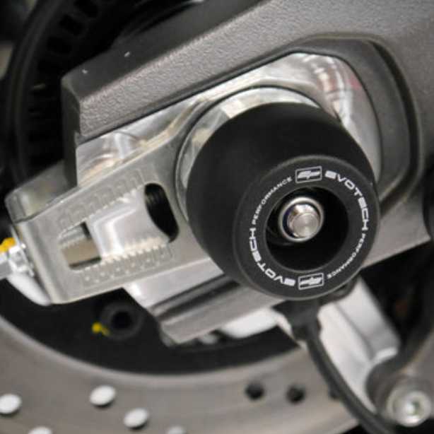 Ducati モンスター 821 (13-20) リアアクスルスライダー(スピンドルボビン) Evotech Performance_3
