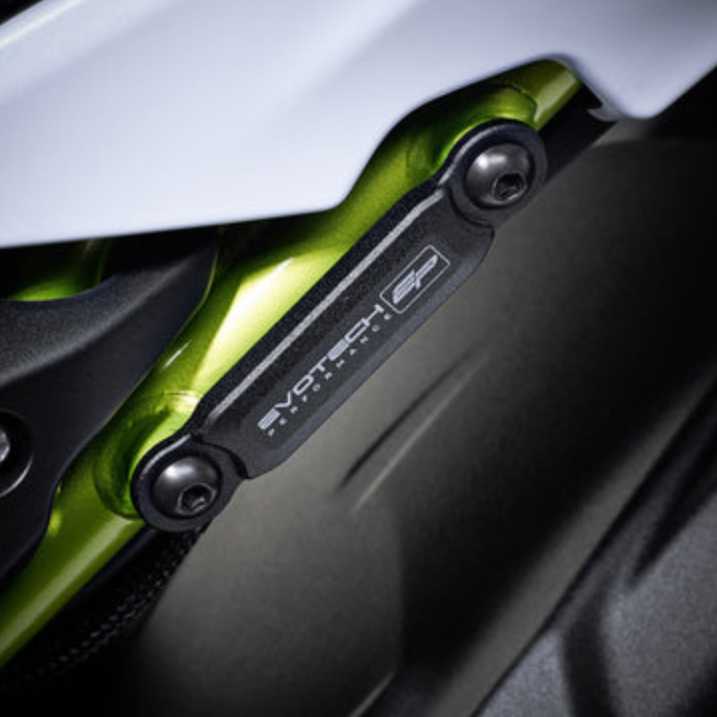 KAWASAKI Ninja650/Z650 / Ducati デザートX フットレストブランキングプレートキット Evotech Performance_1