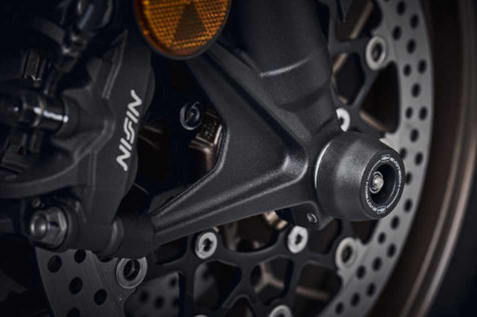 HONDA CB650R/CBR650R/NT1100/クロスランナー フロントアクスルスライダー(スピンドルボビン) Evotech Performance_2