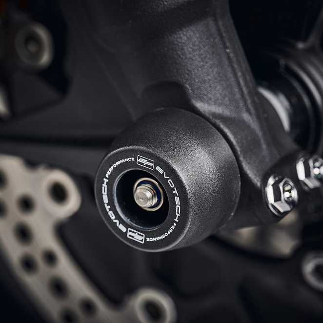 Evotech Performance フロントアクスルスライダー(スピンドルボビン) Honda CB650F (2014-2020)_1