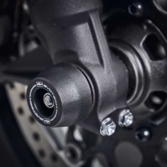 Honda CBR1000RR (17-19) / CB1000R (18-) フロントアクスルスライダー(スピンドルボビン) Evotech Performance_2