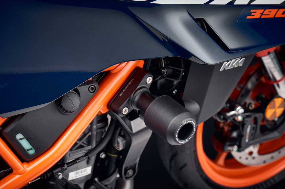 KTM 390デューク / Husqvarna 401 (24-) フレームスライダー(クラッシュプロテクション) Evotech Performance_2