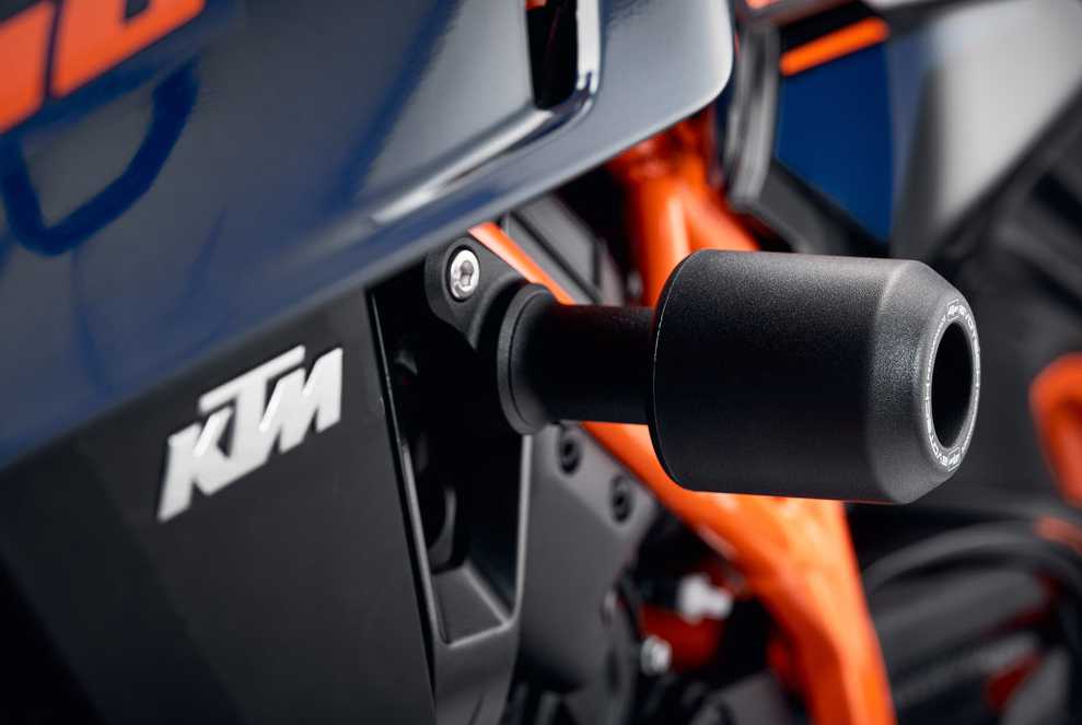 KTM 390デューク / Husqvarna 401 (24-) フレームスライダー(クラッシュプロテクション) Evotech Performance_3