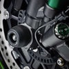 kawasaki Ninja H2 / ZX-10R フロントアクスルスライダー(スピンドルボビン) Evotech Performance_1