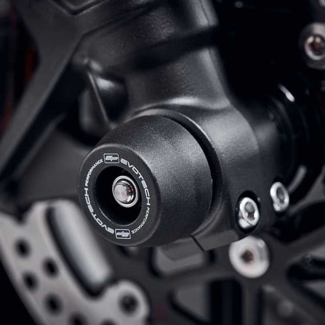 kawasaki Z H2 (20-) フロントアクスルスライダー(スピンドルボビン) Evotech Performance_9