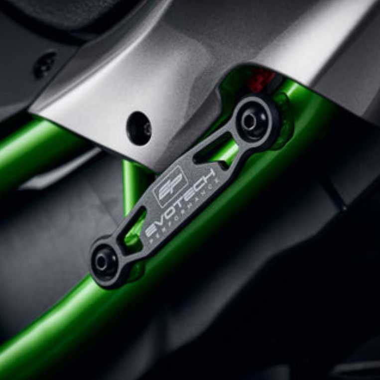 kawasaki Z H2 (20-) フットレストブランキングプレートキット Evotech Performance_6