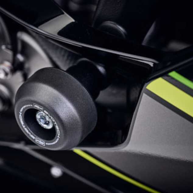 kawasaki ZX-6R (19-21) フレームスライダー(クラッシュプロテクション) Evotech Performance_10