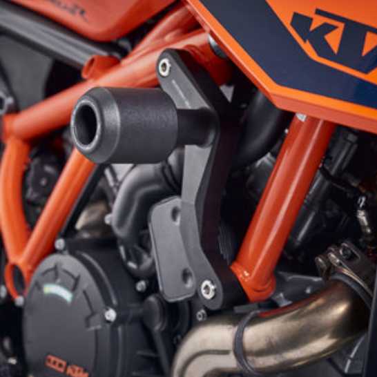 KTM 1290/1390スーパーデュークR (20-) フレームスライダー(クラッシュプロテクション) Evotech Performance_5
