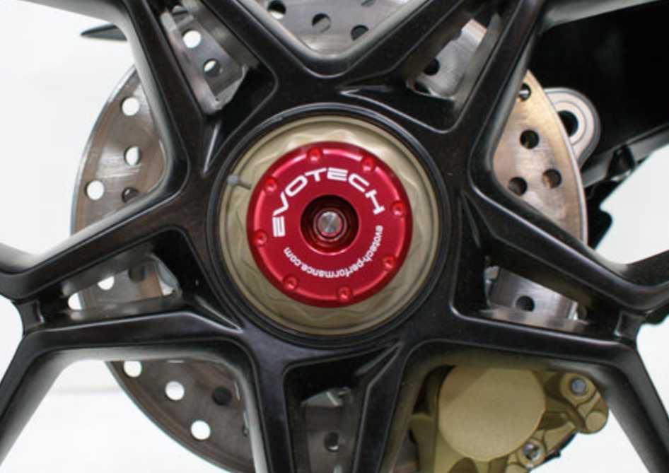 MV Agusta ブルターレ800 /ドラッグスター等 アクスルスライダー(スピンドルボビン)キット Evotech Performance_3