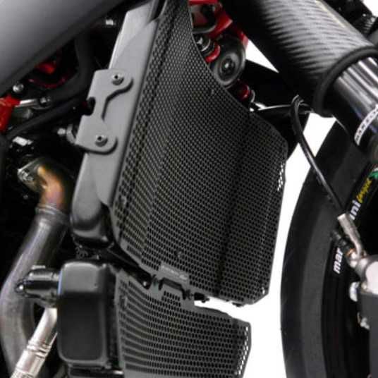 MV Agusta ブルターレ800/ドラッグスター ラジエーターガード/オイルクーラーガードセット Evotech Performance_3