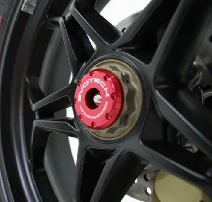 MV Agusta ブルターレ800 /ドラッグスター等 リアアクスルスライダー(スピンドルボビン) Evotech Performance_2