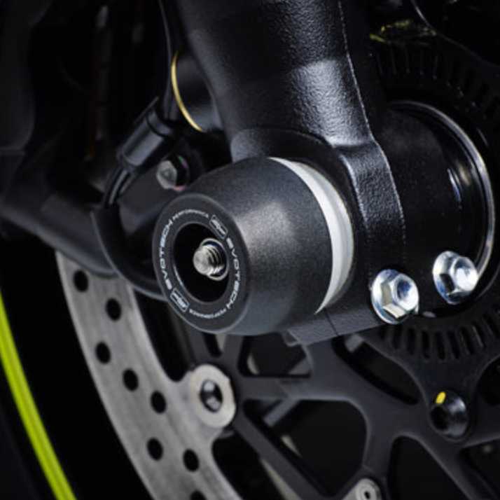 Suzuki GSX-R1000/R (17-22) フロントアクスルスライダー(スピンドルボビン) Evotech Performance_2