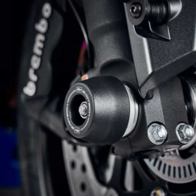 Suzuki GSX-S1000 (15-) / カタナ (19-) フロントアクスルスライダー(スピンドルボビン) Evotech Performance_1