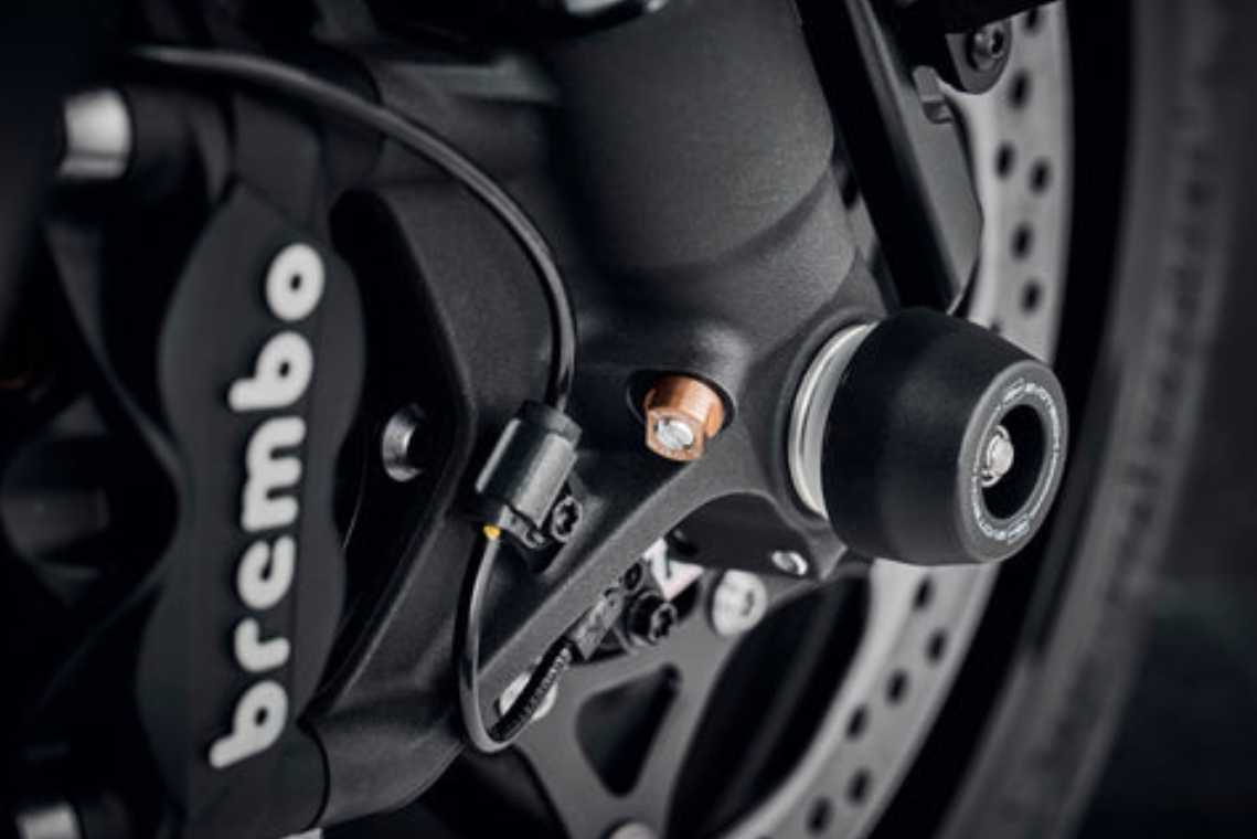 Suzuki GSX-S1000 (15-) / カタナ (19-) フロントアクスルスライダー(スピンドルボビン) Evotech Performance_2