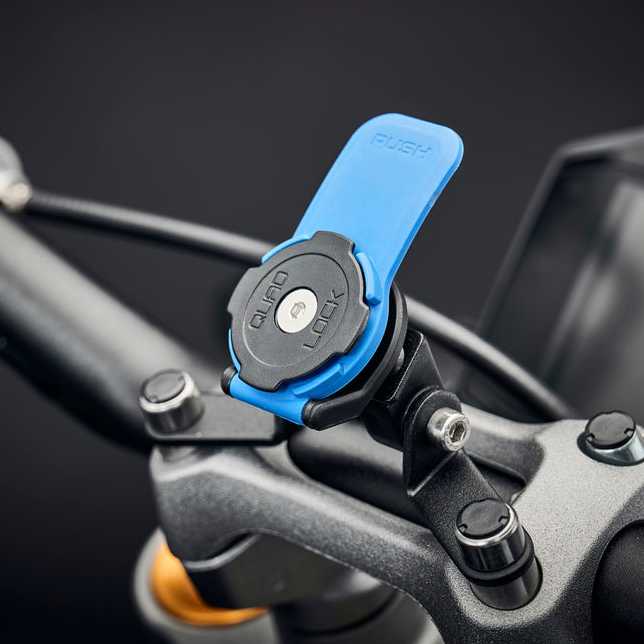 SUZUKI GSX-S1000/GSX-S950 Quad Lock対応ハンドルバークランプ装着型スマートフォンマウント Evotech Performance_1