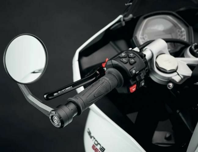 Evotech Performance製TRIUMPH トライデント(25-)専用バーエンドミラー
