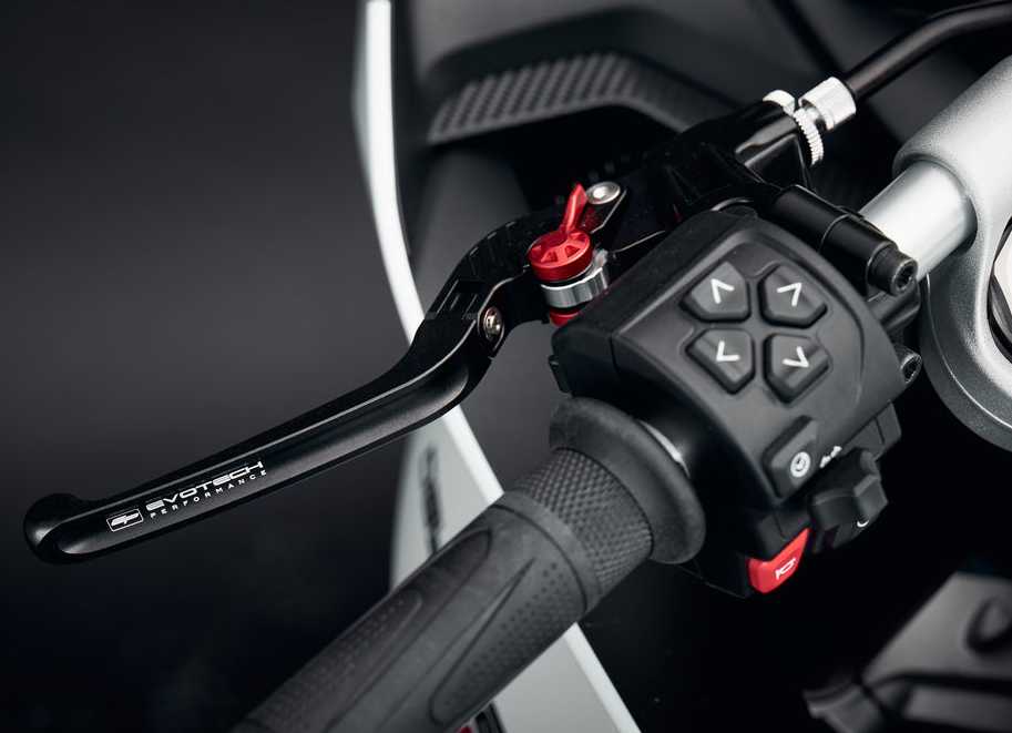 TRIUMPH ボンネビル/タイガー/トライデント フォールディングレバーセット(クラッチ+ブレーキ) EVOTECH PERFORMANCE_2