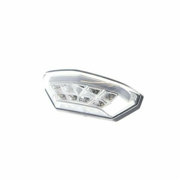 Evotech Performance ナンバープレートホルダー用リプレイスメントリアライト Triumph トライデント (2021-2024)_1