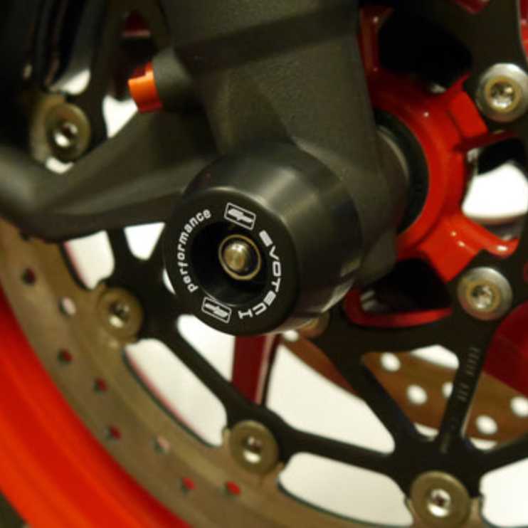 Triumph デイトナ/ストリートトリプル アクスルスライダー(スピンドルボビン)キット EVOTECH PERFORMANCE_4